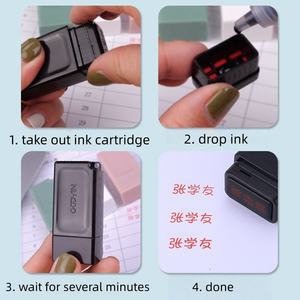 Sello <span class=keywords><strong>de</strong></span> tinta <span class=keywords><strong>de</strong></span> sello <span class=keywords><strong>de</strong></span> plástico <span class=keywords><strong>para</strong></span> niños <span class=keywords><strong>de</strong></span> nuevo estilo, sellos <span class=keywords><strong>de</strong></span> juguete <span class=keywords><strong>de</strong></span> profesor Flash bonitos <span class=keywords><strong>para</strong></span> ropa <span class=keywords><strong>de</strong></span> bebé y ropa con nombre - Product Image 6