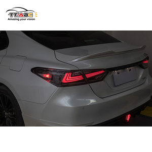 ไฟท้ายรถยนต์แบบ LED DRL รุ่นใหม่ TT-ABC สไตล์รมดำแบบ <span class=keywords><strong>Nike</strong></span> Hooks พร้อมเอฟเฟกต์เคลื่อนไหว สำหรับรถยนต์โตโยต้า คัมรี่ ปี 2018 ขึ้นไป - Product Image 5