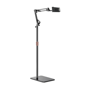 Height Adjustable Floor Phone Stand, Universal Telescoping <strong>Lazy</strong> Arm Holder for 4-12.9 Inch Tablets and Mobile Devices - Product Image 5