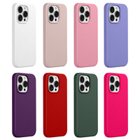 Coque de Téléphone Magnétique en Silicone Liquide OEM Officiel avec Conception de Logo Personnalisé pour iPhone 16 Pro Max 15, Fabricant de Housses de Téléphone Mobile