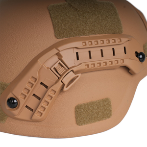 หมวกกันน็อคป้องกันทางยุทธวิธี PE/เซรามิกหมวกกันน็อคสำหรับฝึกหมวกกันน็อค CS aramid แบบไม่มีหู - Product Image 5