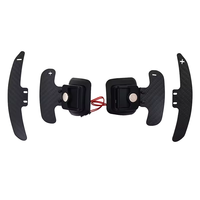 SYPES Luxe pour volant en fibre de carbone avec palettes de changement de vitesse magnétiques pour E90 M2/M3 E92 M3 E93 X5M/X6M E70/E71 M4/M5 F80