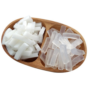 Base de Jabón Transparente Natural de Marca Privada <span class=keywords><strong>para</strong></span> Hacer Jabón, Base de Jabón de <span class=keywords><strong>Glicerina</strong></span> <span class=keywords><strong>Blanca</strong></span> <span class=keywords><strong>para</strong></span> Derretir y Verter, Fideos de Cristal - Product Image 1