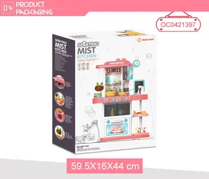 Feliz juguetes de importación China miniatura cocina de juguetes para niños, juguetes de cocina