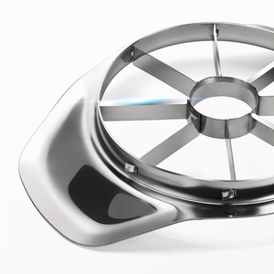 Home and Kitchen <b>Fruit</b> <b>Tool</b> Stainless Steel Apple Corer Slicer Cutter <b>Fruit</b> Slicer - Product Image 5