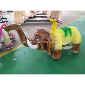 Kualitas Tinggi Naik Mainan Hewan Dioperasikan Koin Mekanik Dinosaurus Naik Robot