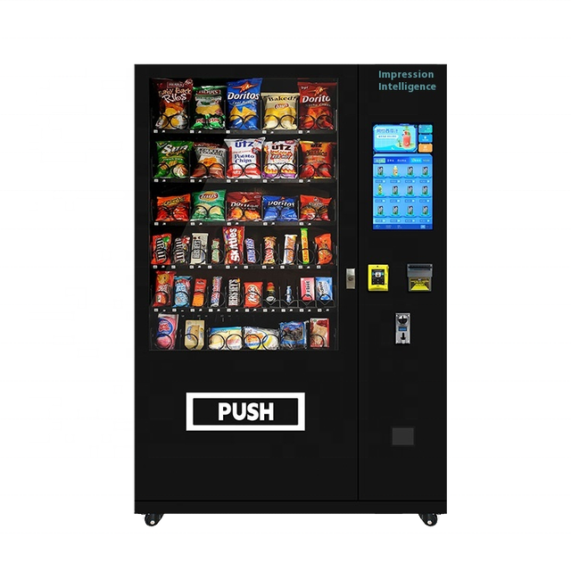 Combo Snack and Drink Vending Machine with SDK Functionality High-Efficiency Commercial Product