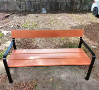 Meubles de jardin modernes de haute qualité, banc de jardin extérieur, banc de parc