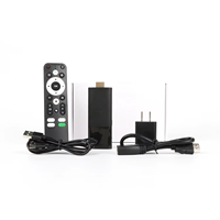JUNUO Dernier Cri 4K Android 11 Smart TV Dongle Game Stick Fire TV Box 2 Go 16 Go avec Double Wifi BT Android TV Stick