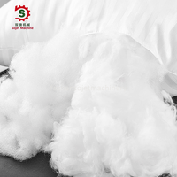 Microfibre de fibre de polyester de silicium conjugué creux pour le remplissage des coussins de canapé et des oreillers