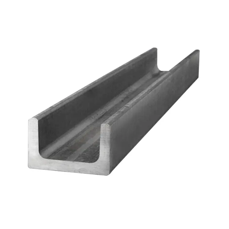Hot Rolled Cold Formed structural C seaction steel prices galvanized steel u channel steel beam