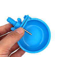 Abreuvoirs automatiques pour animaux, abreuvoir à eau pour lapins, abreuvoir à tétine en plastique à 360 degrés pour lapins, pour utilisation en cage