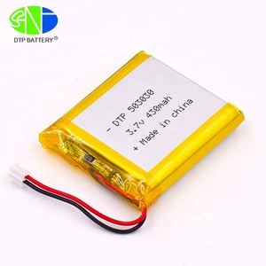 Cb chứng nhận dtp503030 <span class=keywords><strong>3</strong></span>.7V 400mAh <span class=keywords><strong>Lithium</strong></span> <span class=keywords><strong>Polymer</strong></span> <span class=keywords><strong>3</strong></span> Dây pin với NTC - Product Image 6