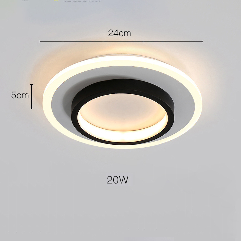 OEM Contemporary Bedroom Living Room Indoor Ceiling Light Decoration Round Modern Led Ceiling Lamp
