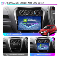 Android 12 Wireless Carplay DSP Video Player GPS Navigation Multimedia Stereo Car Radio pour SUZUKI Maruti Alto 800 2015