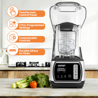Mixeur professionnel 2000 ml, robuste et silencieux, avec isolation acoustique, pour usage commercial