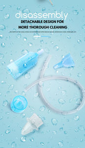 鼻吸引器ソフトチップセーフサッカー新生児真空吸引病気の幼児実用的な幼児吸収鼻クリーナー鼻 - Product Image 6