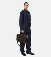 Sac fourre-tout unisexe en cuir véritable avec fermeture éclair, grande capacité, imperméable, style de luxe, sac à bandoulière pour affaires