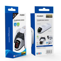 Station d'accueil double de chargement pour manette de jeu originale P5 Chargeur rapide de type C Station double de chargement rapide pour manette de jeu P5