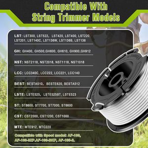 Nhà Máy Bán Buôn 30ft 0.065-Inch AF-100 Thay Thế Tự Động Thức Ăn Spool Cho Màu Đen Decker Chuỗi Tông Đơ Cho Tự Làm Và Công Nghiệp Sử Dụng - Product Image 6