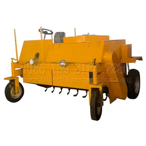 Hot Sales Moving type compost fertilizer producing machine/compost turner for organic raw material