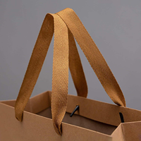 Sacs en papier kraft en gros avec poignées pour bouquets, gâteaux et emballages cadeaux – Recyclables, personnalisables (logo et taille)