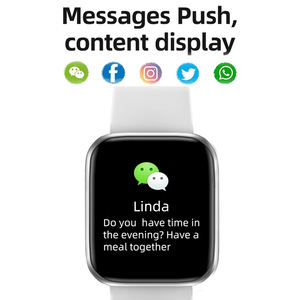 สมาร์ทวอทช์ซีรีส์ 11 รุ่นใหม่ สำหรับผู้ชายและผู้หญิง สายรัดข้อมือติดตามการออกกำลังกาย เชื่อมต่อได้กับสมาร์ทโฟน  สำหรับ <span class=keywords><strong>Samsung</strong></span> และ Huawei - Product Image 4