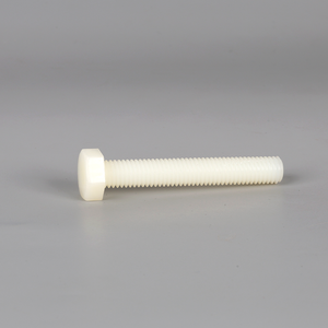 Vis à tête hexagonale en nylon PA66 léger, résistant à la corrosion, filetage complet, norme GB <span class=keywords><strong>5783</strong></span> - Product Image 3
