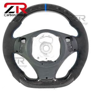 Volante de Fibra de Carbono E92 para <span class=keywords><strong>BMW</strong></span> E90 320i 335i E91 E92 E93 E80 E83 E81 E82 E87 E39 E36 <span class=keywords><strong>E46</strong></span> M3 - Product Image 6