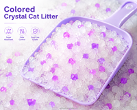 Arena para Gatos de Gel de Sílice Premium, Arena Cristalina para Gatos Libre de Polvo, Venta al por Mayor de Fábrica