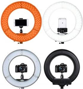 La bellezza all'ingrosso 14 <span class=keywords><strong>pollici</strong></span>/36 <span class=keywords><strong>centimetri</strong></span> Selfie fotografico ha condotto la luce dell'anello con il supporto del treppiede per il Video Live Stream - Product Image 5