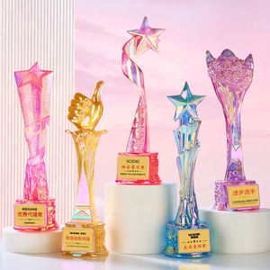 Trofeo de Resina Personalizado con Tipografía Gratuita para Competiciones de Baile, Premios Infantiles, Pequeños Premios para Presentadores y Oradores - Product Image 1