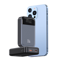 Power Bank USAMS Portable Unique CD221 30W Pengisian Cepat 10000mAh Baterai Lithium untuk Ponsel Tipe C
