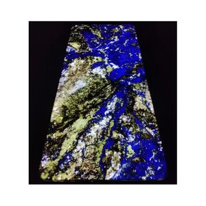 Pierre de Sodalite Bleue Luxe Photoélectrique avec Lumière LED, Pierre de Marbre pour Meubles, Table, Dalles et Carreaux Rétroéclairés - Product Image 3