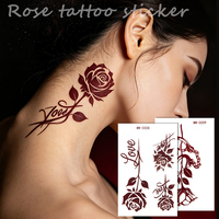 Autocollants de tatouage mandala pour doigts, prêts à l'emploi, sans eau, à coller directement, résistants à la transpiration, pour festivals