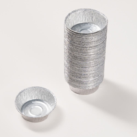 Contenant jetable en aluminium R185 750 ml avec couvercle, écologique, de qualité alimentaire, pour plats à emporter, procédé blister