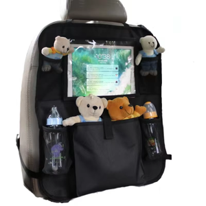 Portabicchieri pieghevoli e supporto per Tablet per organizzatori di sedili posteriori per auto per seggiolini auto e accessori - Product Image 4