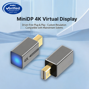 Magelei <span class=keywords><strong>Mini</strong></span> <span class=keywords><strong>DP</strong></span> Virtual Display 4K Ultra, Compatible con Control Remoto, Tarjeta Gráfica HD, Windows 10/11, Aleación de Aluminio para <span class=keywords><strong>1.2</strong></span> - Product Image 6