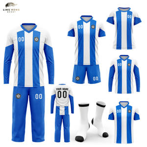 Venta al por Mayor de Fábrica: Uniformes de Fútbol Transpirables de Secado Rápido para Verano, Conjuntos de Fútbol con Absorción de Humedad, Camisetas Personalizadas para Equipos - Product Image 1