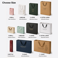 Bolsas de Papel para Compras con Asa, Personalizadas al por Mayor con Logotipo de Marca, Diseño de Lujo para Ropa, Zapatos, Vestidos, Joyería y Regalos