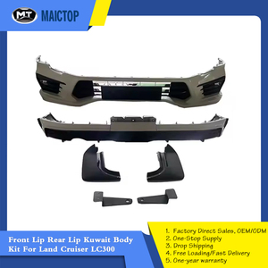 Venta caliente <span class=keywords><strong>nueva</strong></span> condición Auto Car Bodykit ABS Material parachoques delantero y trasero con recortes de luz antiniebla para <span class=keywords><strong>Toyota</strong></span> <span class=keywords><strong>Land</strong></span> <span class=keywords><strong>Cruiser</strong></span> LC300 - Product Image 4