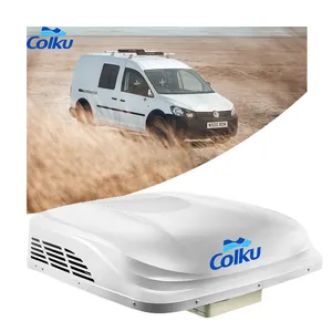 Rooftop bateria Dc 24v caminhão ar condicionado estacionamento refrigerador universal amplamente aplicação