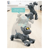 Chien robot télécommandé Qute Dancing, contrôle tactile, contrôle sonore, chiens pour enfants, cadeaux d'anniversaire, robots télécommandés