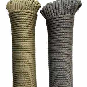 Cuerda Trenzada de Nailon de Alta Resistencia y Alta Resistencia a la Abrasión de 7 Hilos, Personalizada de Fábrica, Cuerda de Paracaídas de 4 mm de Diámetro, Marca HuaRui, en Rollo - Product Image 3