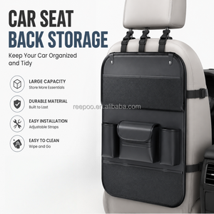 Multifunktionaler Universeller Auto-Rücksitz-Organizer mit Klappbarem Tisch, Getränkehalter, Taschentuchhalter und Aufbewahrungstasche - Product Image 1