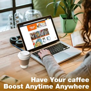 12 כוסות קפה חד פעמיים קיר חד פעמיות עם עדרי נייר נסיעות חסין מדליפות עבור שוקולד חם - Product Image 3