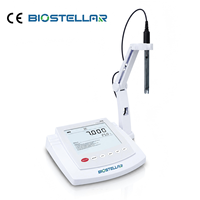 pH-mètre de laboratoire BIOSTELLAR 210 920 pour la mesure du pH, des mV et de la température avec calibration à 3 points et fonction de lecture automatique