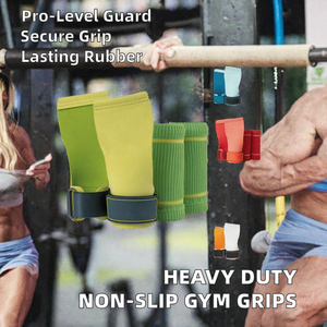 Agarraderas CFW Personalizadas de Alta Resistencia, Suaves y Fuertes, Antideslizantes, Protección Profesional, Protector de Palma de Goma Natural para Entrenamiento en Gimnasio - Product Image 2