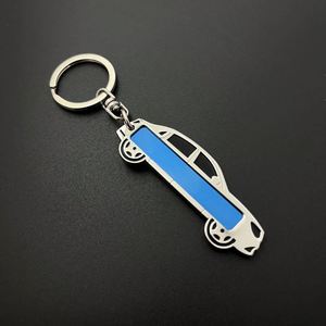 Llavero con Placa de Matrícula Personalizada, Grabada con Láser, de Aleación de Zinc, Estilo Vintage, Mini Coche, Antipérdida - Product Image 2