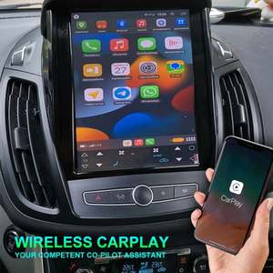 Reproductor Multimedia de Video con Navegación CarPlay, Pantalla IPS, Android 13, Radio para Auto para Ford Cmax 2013 2011 KUGA, Pantalla Tesla, Estéreo, GPS - Product Image 5